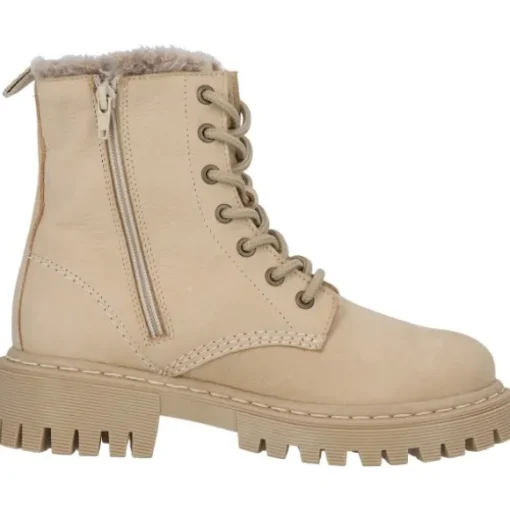 Palado Giase, Schnürstiefel, Damen, Beige