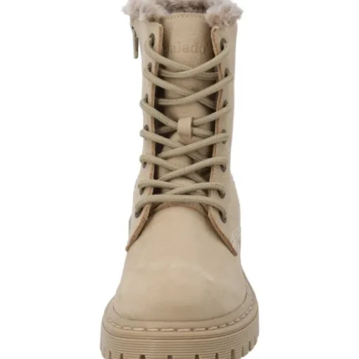 Palado Giase, Schnürstiefel, Damen, Beige