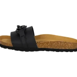 Palado Gozo, Pantoletten, Damen, Schwarz Matt