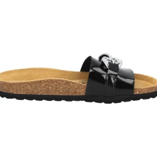 Palado Gozo, Pantoletten, Damen, Schwarz Lack