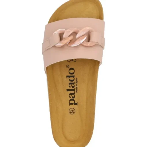 Palado Gozo, Pantoletten, Damen, Rosa Matt