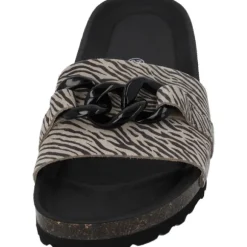 Palado Gozo Zebra, Pantoletten, Damen, Beige