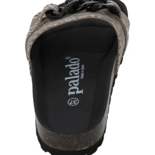 Palado Gozo Zebra, Pantoletten, Damen, Beige