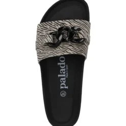 Palado Gozo Zebra, Pantoletten, Damen, Beige