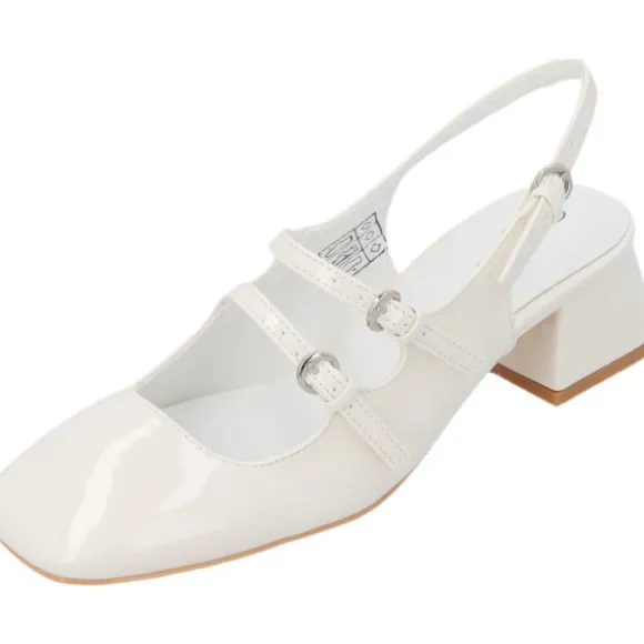 Palado Guhala, Sling-Pumps, Damen, Weiß