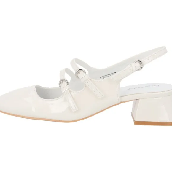 Palado Guhala, Sling-Pumps, Damen, Weiß