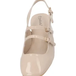 Palado Guhala, Sling-Pumps, Damen, Beige