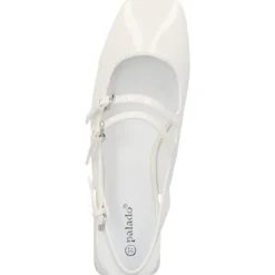 Palado Guhala, Sling-Pumps, Damen, Weiß