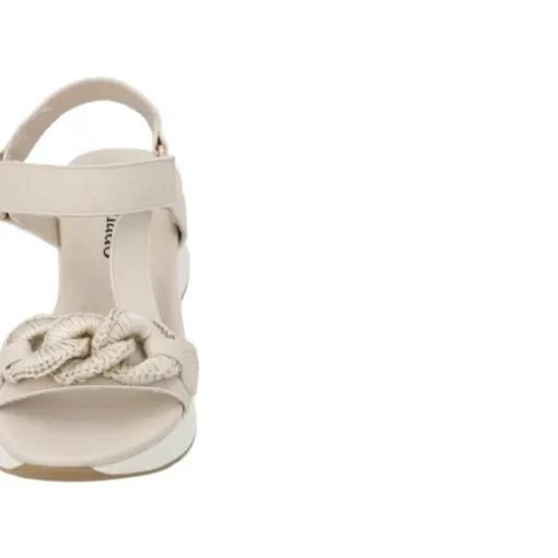 Palado Gyapon, Plateau-Sandaletten, Damen, Beige