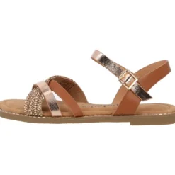 Palado Ialis by Sila Sahin, Riemchensandalen, Damen, Cognac