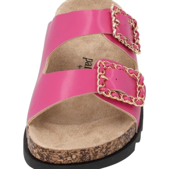 Palado Igies by Sila Sahin, Plateau-Pantoletten, Damen, Pink