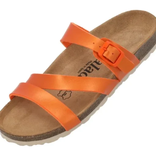 Palado Ikaria, Pantoletten, Damen, Orange Metallic