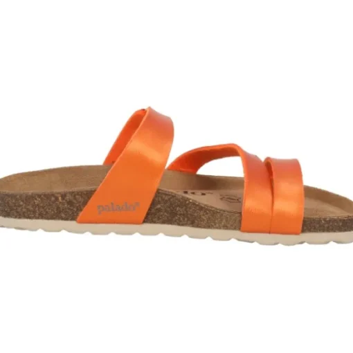 Palado Ikaria, Pantoletten, Damen, Orange Metallic