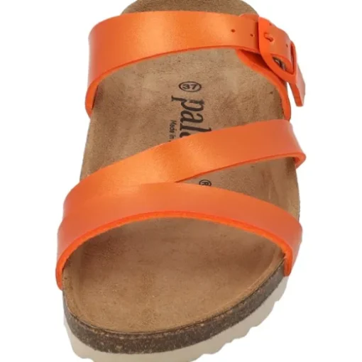 Palado Ikaria, Pantoletten, Damen, Orange Metallic