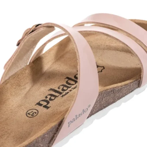 Palado Ikaria, Pantoletten, Damen, Rosa Lack