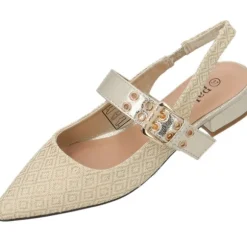 Palado Isdris by Sila Sahin, Riemchensandalen, Damen, Gold