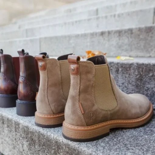 Palado Ivonian, Chelsea Boots, Herren, Taupe