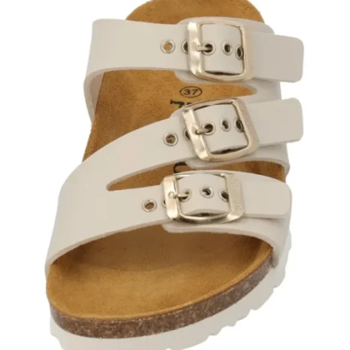 Palado Jalexi, Pantoletten, Damen, Beige