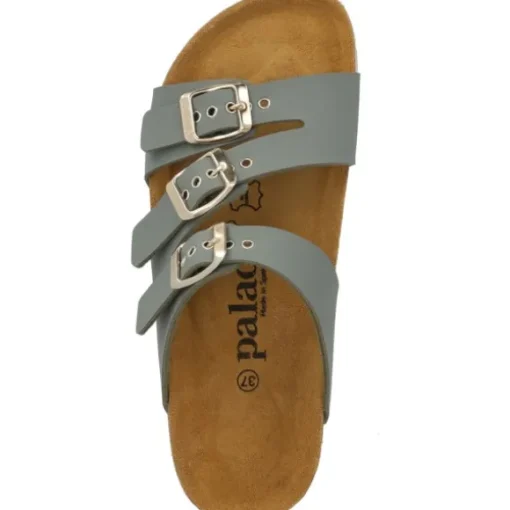 Palado Jalexi, Pantoletten, Damen, Olive