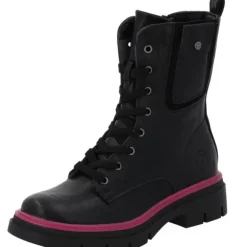Palado Jazzly by Sila Sahin, Schnürstiefel, Damen, Schwarz/Pink