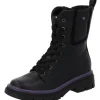 Palado Jazzly by Sila Sahin, Schnürstiefel, Damen, Schwarz/Lila