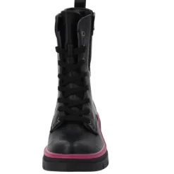 Palado Jazzly by Sila Sahin, Schnürstiefel, Damen, Schwarz/Pink