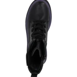 Palado Jazzly by Sila Sahin, Schnürstiefel, Damen, Schwarz/Lila