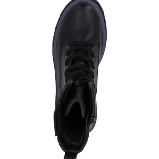 Palado Jazzly by Sila Sahin, Schnürstiefel, Damen, Schwarz/Lila