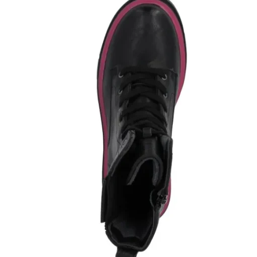 Palado Jazzly by Sila Sahin, Schnürstiefel, Damen, Schwarz/Pink