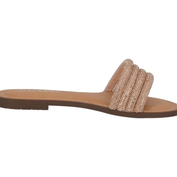 Palado Jeemi, Pantoletten & Badeschuhe, Damen, Bronze Strass