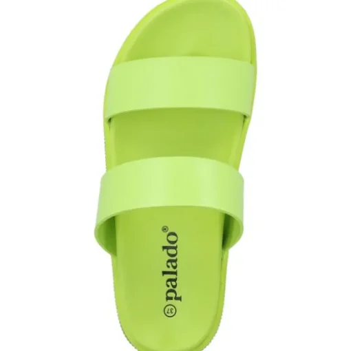 Palado Jolandi, Plateau-Pantoletten, Damen, Lime