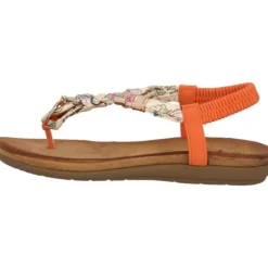 Palado Jurte by Sila Sahin, Komfort-Sandalen, Damen, Orange