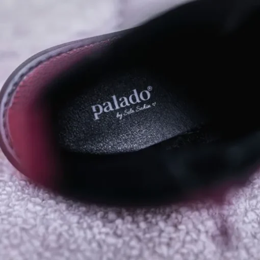Palado Jynna by Sila Sahin, Chelsea Boots, Damen, Bordeaux Samt