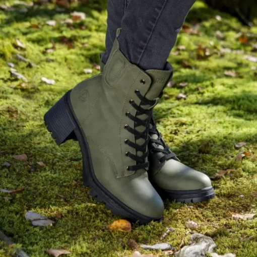 Palado Kaence, Schnürstiefel, Damen, Khaki
