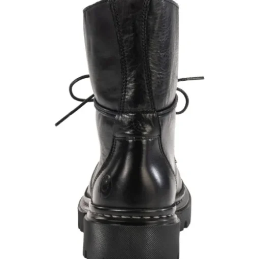 Palado Kasos Block, Schnürstiefeletten, Damen, Schwarz