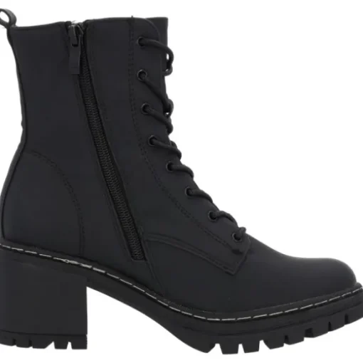 Palado Kefalonia, Schnürstiefeletten, Damen, Schwarz Matt