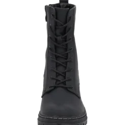 Palado Kefalonia, Schnürstiefeletten, Damen, Schwarz Matt