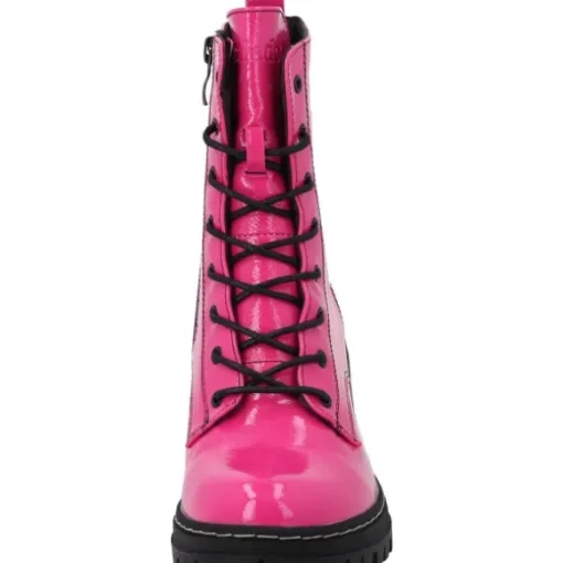 Palado Kefalonia, Schnürstiefeletten, Damen, Pink Lack