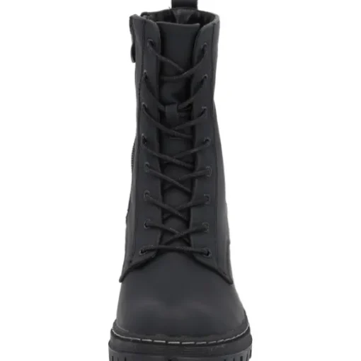 Palado Kefalonia, Schnürstiefeletten, Damen, Schwarz Matt