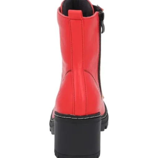 Palado Kefalonia, Schnürstiefeletten, Damen, Rot