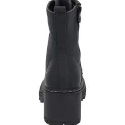 Palado Kefalonia, Schnürstiefeletten, Damen, Schwarz Matt