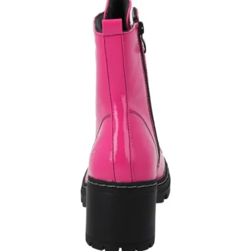Palado Kefalonia, Schnürstiefeletten, Damen, Pink Lack
