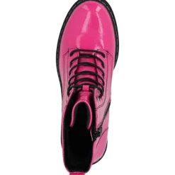 Palado Kefalonia, Schnürstiefeletten, Damen, Pink Lack
