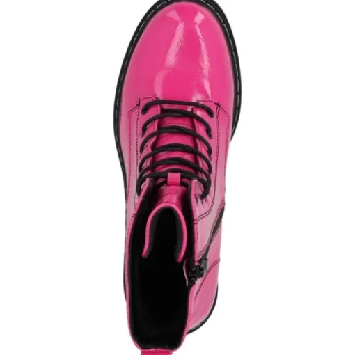 Palado Kefalonia, Schnürstiefeletten, Damen, Pink Lack