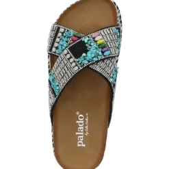 Palado Kegno by Sila Sahin, Plateau-Pantoletten, Damen, Schwarz