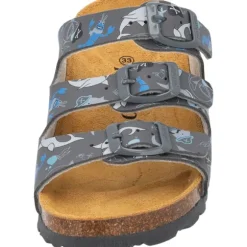 Palado Kids Capri B Print, Pantoletten, Kinder, Grau Nautic