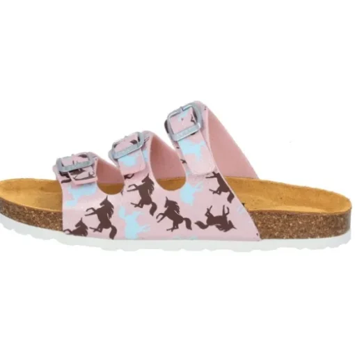 Palado Kids Capri G Print, Pantoletten, Kinder, Rosa Unicorn