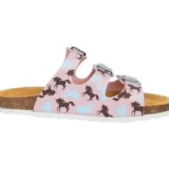 Palado Kids Capri G Print, Pantoletten, Kinder, Rosa Unicorn