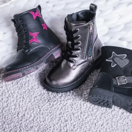Palado Kids Getina G, Stiefel (Kinder), Kinder, Schwarz