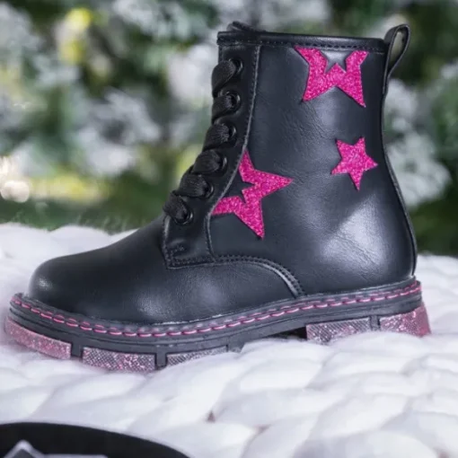 Palado Kids Getina G, Stiefel (Kinder), Kinder, Schwarz